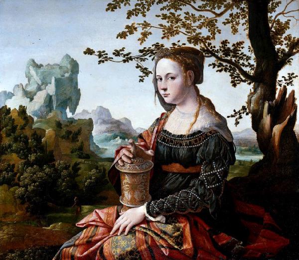 Jan van Scorel Mary Magdalene. oil painting picture
